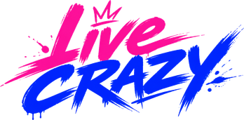 live crazy লোগো